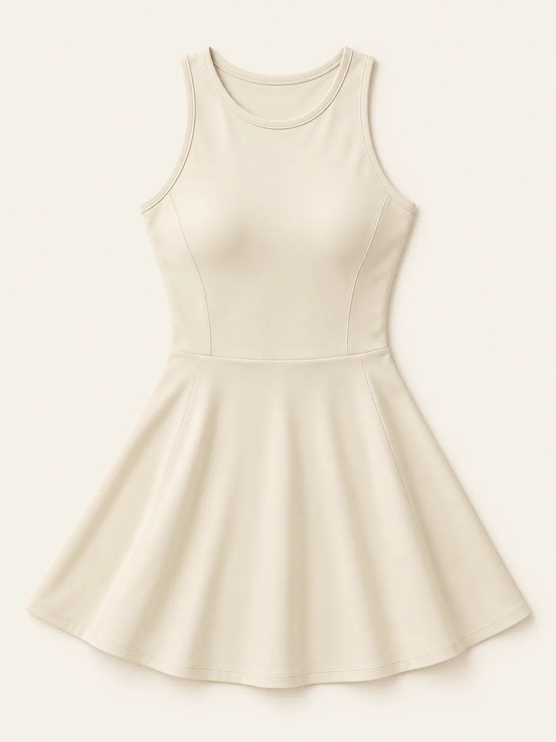 AI-generated flat-lay design reference for Skirts & Dresses